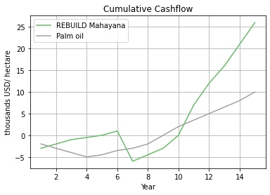Cumulative Cashflow